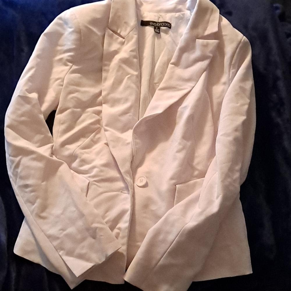 white blazer